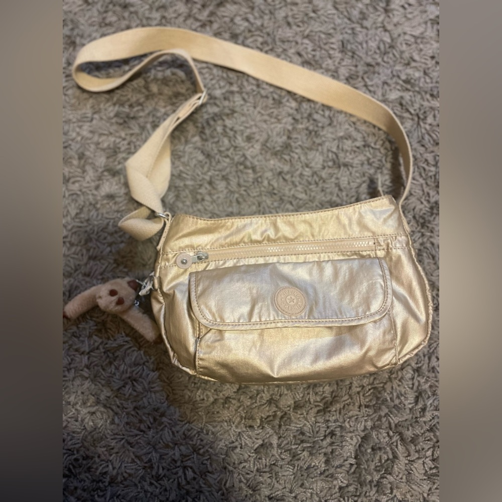 Kipling Gold Bag